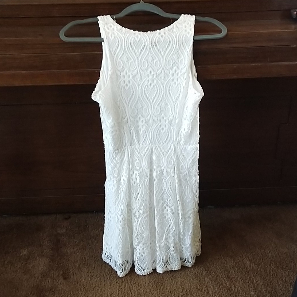 White jr summer dress